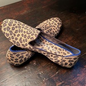 Rothy’s cheetah print loafer